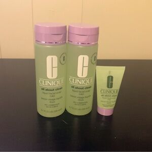 Clinique All About Clean Liquid Facial Soap Mild Dry Combination
